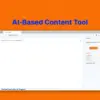 AI-Based Content Tool