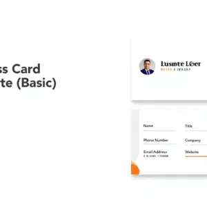 Business Card Template (Basic)